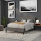 Flash Furniture Full Upholstered, Headboard, Gray Vinyl HG-HB1705-F-GY-GG - alternate 5